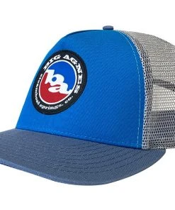 Big Agnes Classic Logo Trucker Hat - Blue / Slate