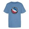 Big Agnes Kids' Classic Logo T-Shirt -Big Agnes Sales KSCLASSICLOGO22 BlueHeather 001