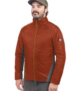 Big Agnes Men's Smokin Axle Jacket -Big Agnes Sales SmokinJacket2021 RooibosPavement 003