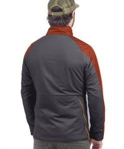 Big Agnes Men's Smokin Axle Jacket -Big Agnes Sales SmokinJacket2021 RooibosPavement 004