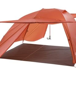 Big Agnes Copper Spur HV UL4 -Big Agnes Sales THVCS420 Orange FF AwningUp 008