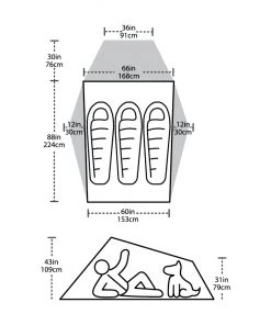 Big Agnes Seedhouse SL3 -Big Agnes Sales TSHSL319 FPHH 004