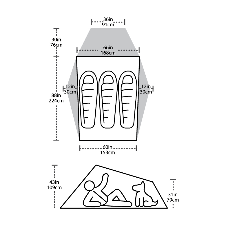 Big Agnes Seedhouse SL3 -Big Agnes Sales