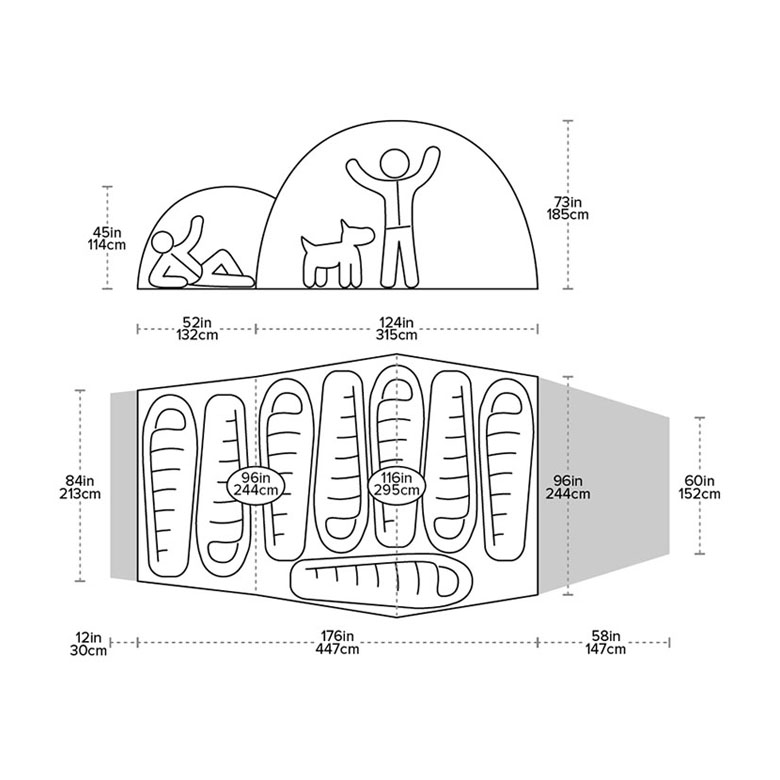 Big Agnes Mad House 8 16 Big Agnes Mad House 8 -Big Agnes Sales