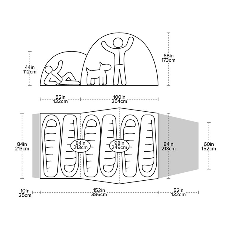 Big Agnes Mad House 6 16 Big Agnes Mad House 6 -Big Agnes Sales