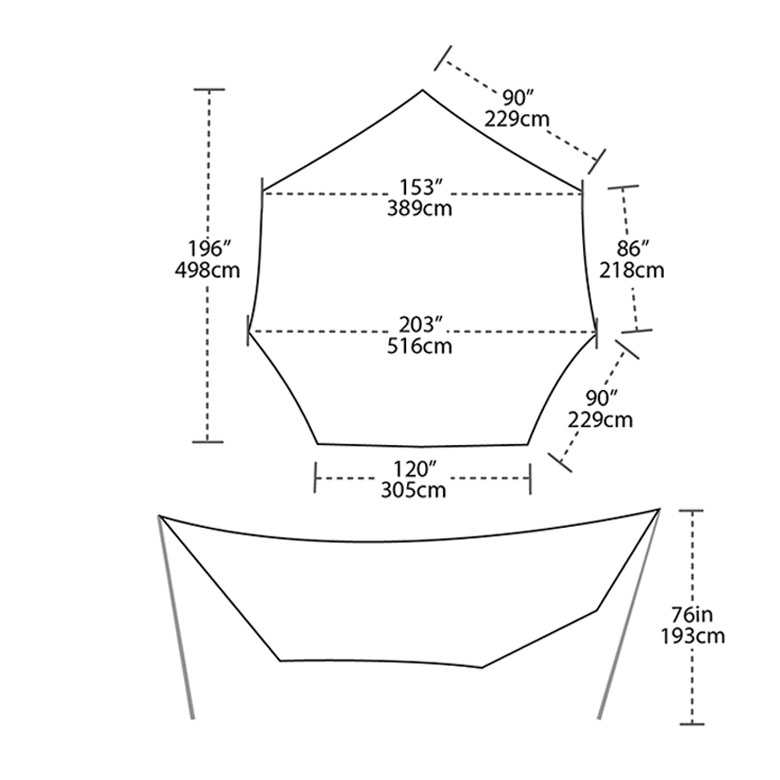 Big Agnes Deep Creek Tarp Large -Big Agnes Sales RJDA9