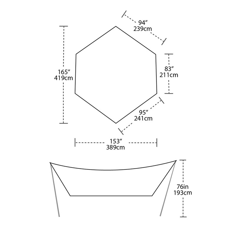 Big Agnes Deep Creek Tarp Medium -Big Agnes Sales fR0k