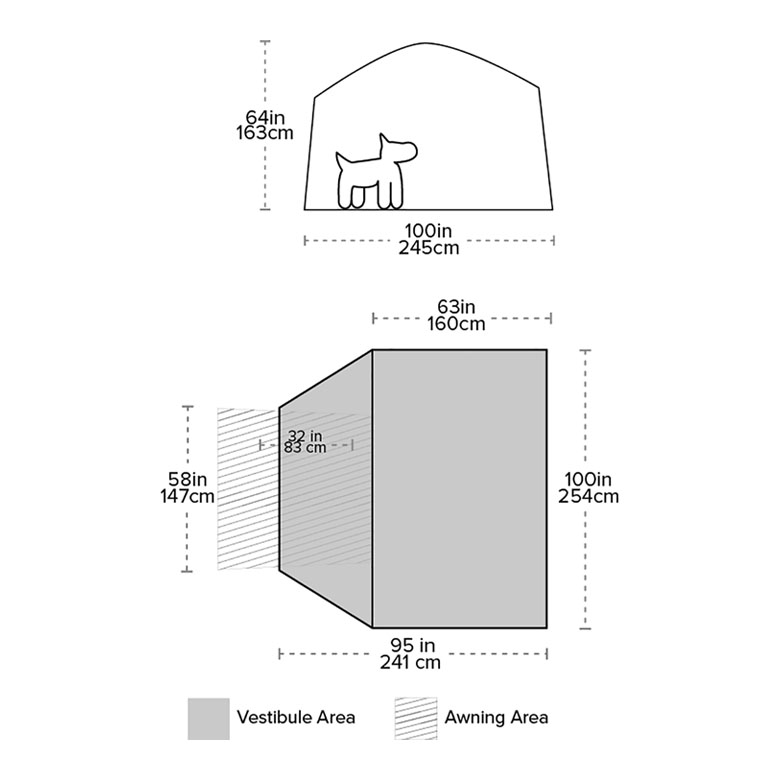 Big Agnes Big House 6 Vestibule -Big Agnes Sales plm4YmW022srzG