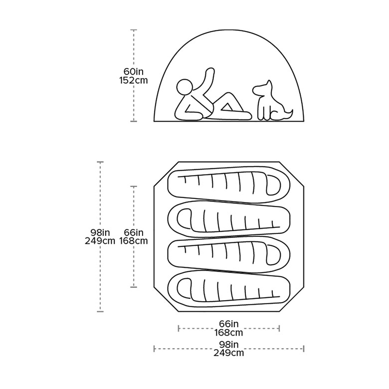 Big Agnes Guard Station 4 Accessory Body 10 Big Agnes Guard Station 4 Accessory Body -Big Agnes Sales